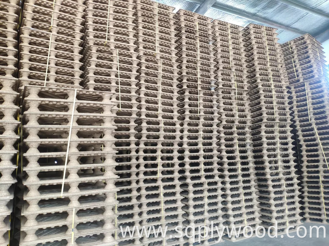Manufacture Compressed Fumigation-Free Wood Fiber Eco Friendly Wooden Pallet